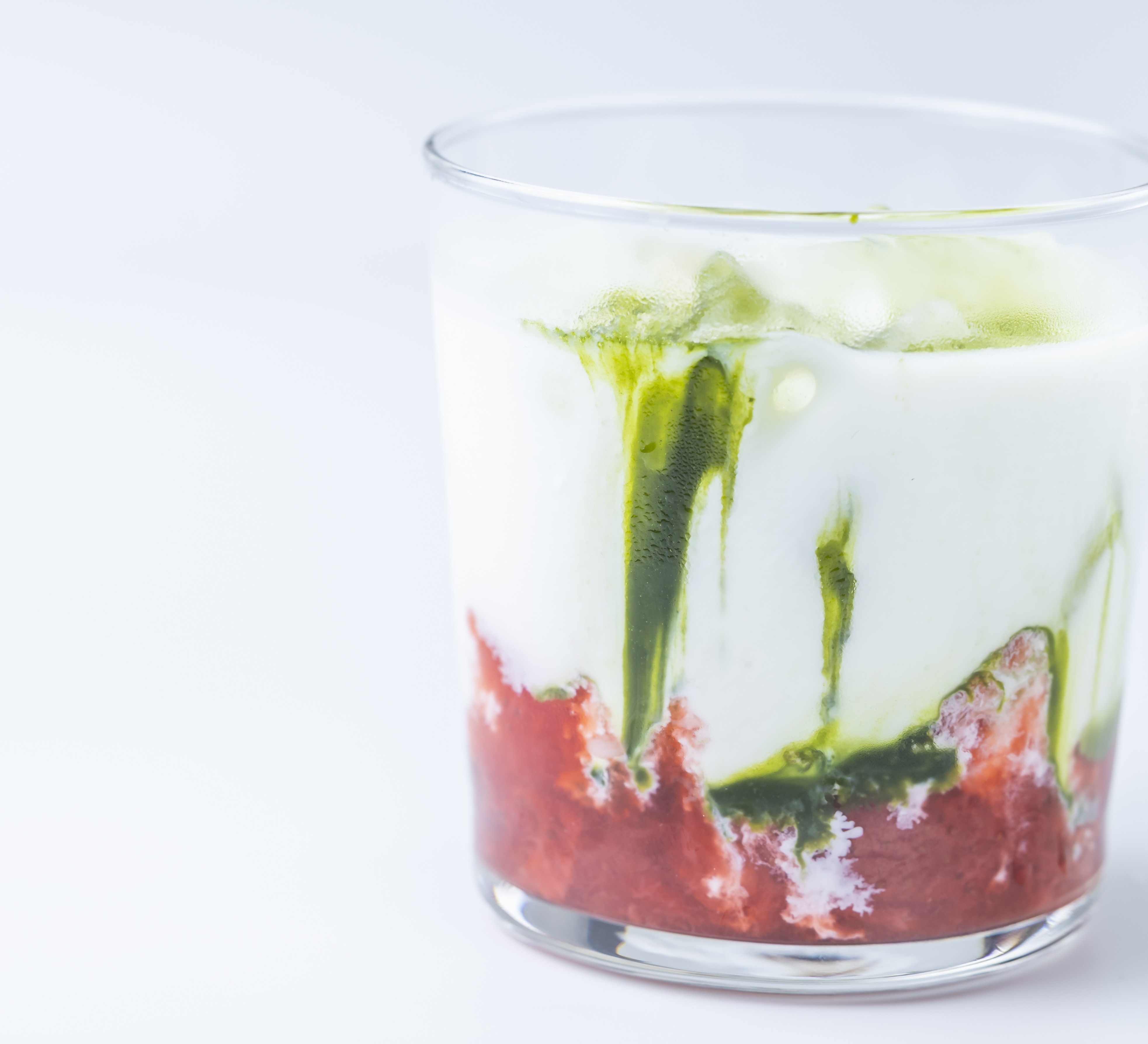 ストロベリーグリーンミルク 深蒸し緑茶シロップ